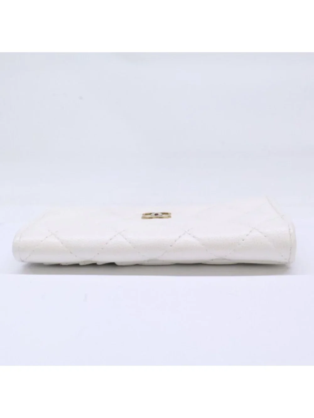 Chanel Caviar Leather Quilted L-shaped Zipper Card
